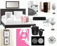 accesorii-dormitor-roz-negru