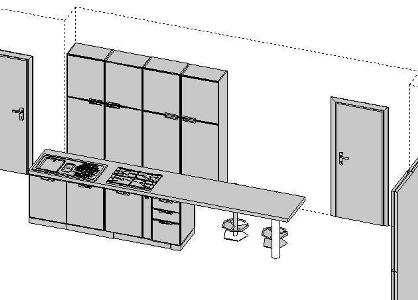 schita mobilier bucatarie