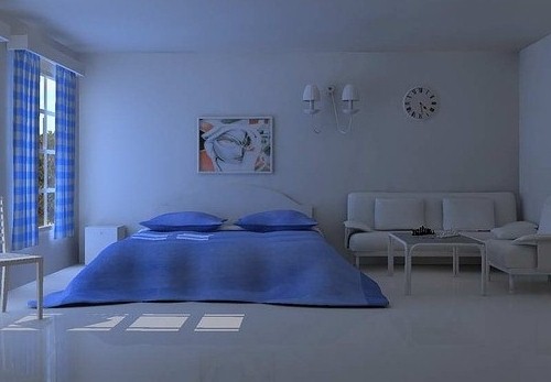 dormitor decor ecletic